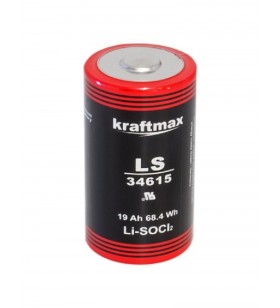 Baterie kraftmax ls 34615 tip d litiu 3,6v li-soci2