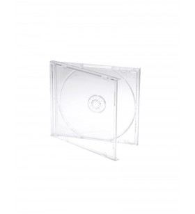 Carcasa cd normala transparenta pentru 1 buc. ted electric