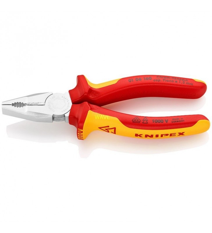 Cleste combinat knipex  01 06 190 vde