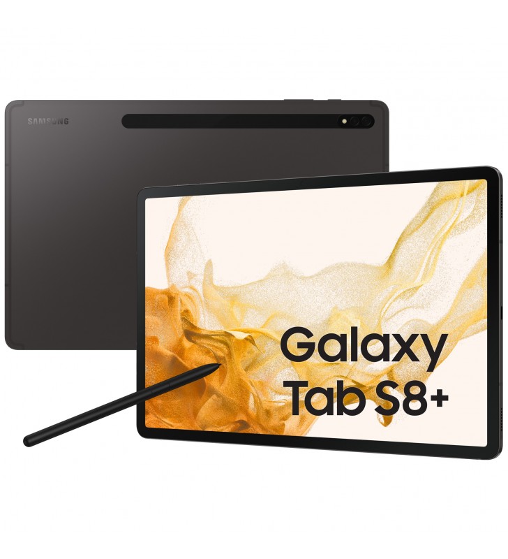 Samsung galaxy tab s8+ 5g sm-x806b lte 128 giga bites 31,5 cm (12.4") qualcomm snapdragon 8 giga bites wi-fi 6 (802.11ax)