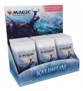 Wizards of the coast  magic: the gathering - kaldheim set booster display engleză, cărți de schimb