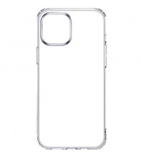 Husa capac spate new t series transparent apple iphone 12, iphone 12 pro