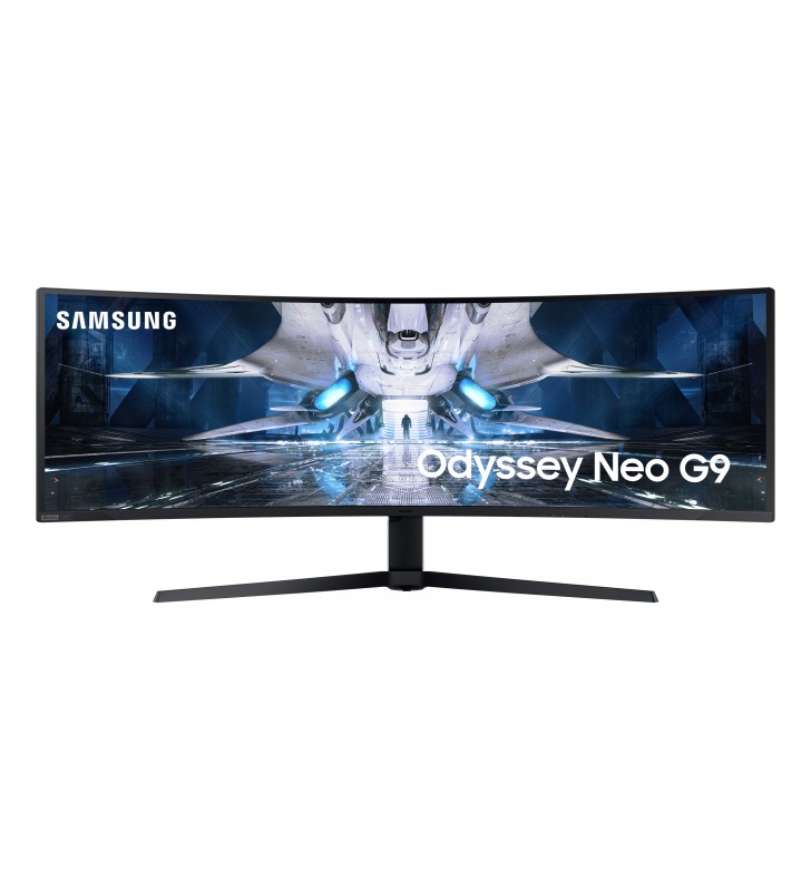 Samsung odyssey ls49ag950nuxen monitoare lcd 124,5 cm (49") 5120 x 1440 pixel ultrawide dual quad hd qled negru