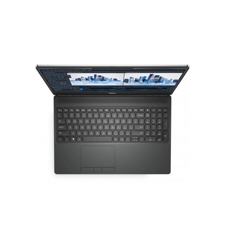 Laptop dell precision 7560, intel core i7-11850h, 15.6inch, ram 32gb, ssd 1tb, nvidia quadro rtx a2000 4gb, windows 11 pro, titan grey