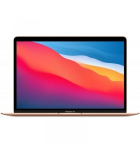 Notebook macbook air 13.3" retina/ apple m1 (cpu 8-core, gpu 7-core, neural engine 16-core)/8gb/256gb - gold - int kb