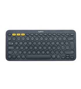 Logitech k380 multi-device bluetooth® keyboard tastaturi qwerty nordic gri