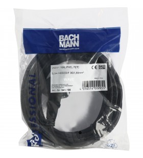 Cablu prelungitor de contact de protecție bachmann  341.186