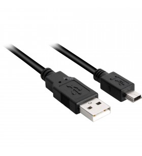 Cablu sharkoon  usb 2.0 a - usb mini-b