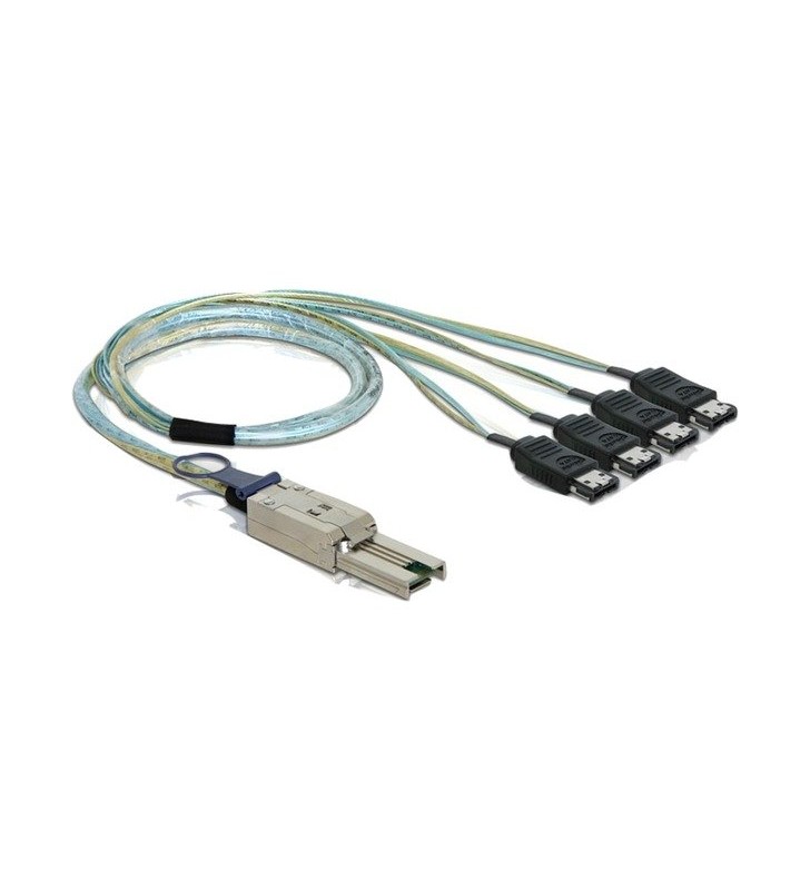 Cablu adaptor delock  sas mini 26pin - 4x esata