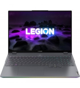 Laptop gaming lenovo legion 7 16achg6 cu procesor amd ryzen 7 5800h, 16", wqxga, 165hz, 16gb, 1tb ssd, nvidia geforce rtx 3080 16gb, no os, storm grey