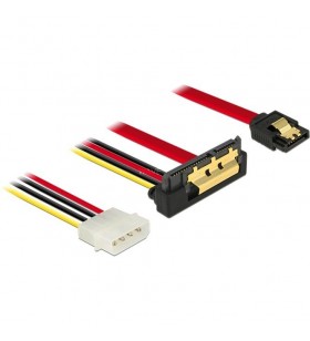 Cablu adaptor delock  sata 7pin + 5.25"-4pin - sata 22pin