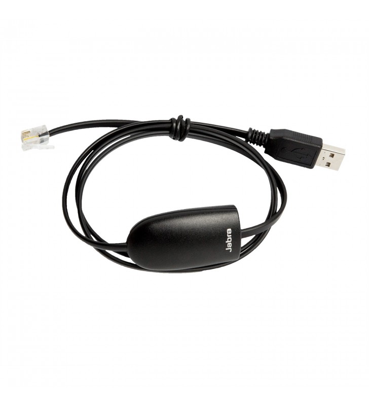 Jabra 14201-29 adaptor mufă cablu rj-9 usb a negru