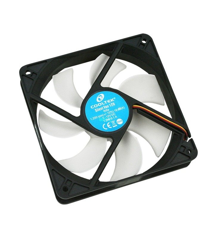 Cooltek  ct-silent fan 120 120x120x25, ventilator carcasă