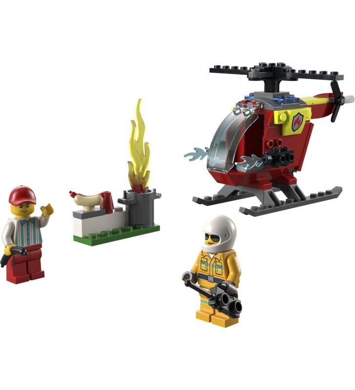 Jucărie de construcție lego  60318 city elicopter de pompieri