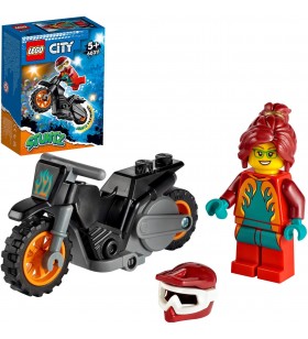 Jucărie de construcție lego  60311 city stuntz fire stunt bike
