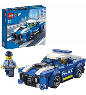 Jucărie de construcție a mașinii de poliție lego 60312 city