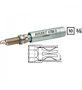 Cheie pentru bujii hazet 4766-2, 14mm, cheie tubulară