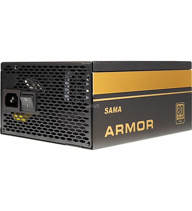 Inter-tech  sama ftx-850-b armor 850w, sursa pc (negru, 4x pcie, management cablu, 850 wați)