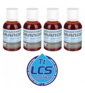 Thermaltake  premium concentrat - portocaliu (pachet de 4 sticle), lichid de răcire