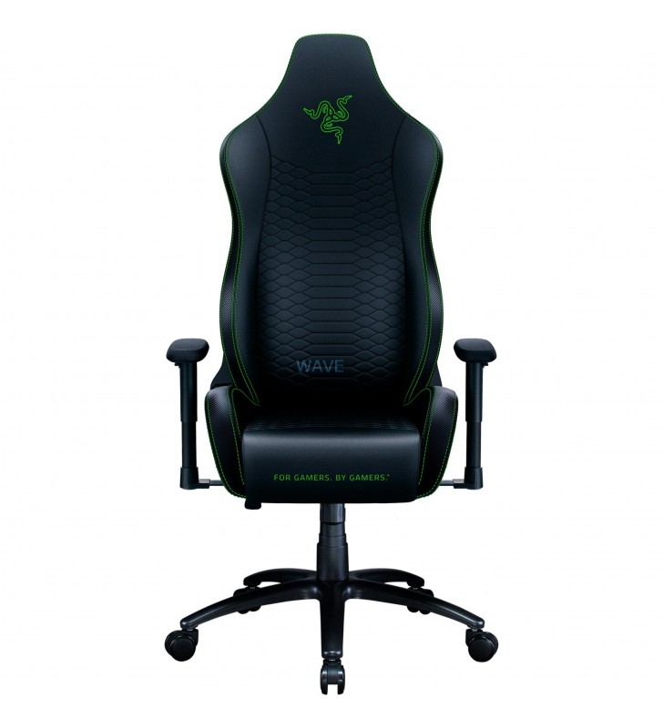Razer  iskur x, scaun gaming (negru verde)