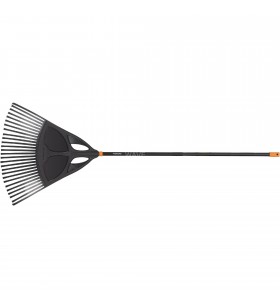 Fiskars  greblă solidă pentru frunze xl (negru/portocaliu, 65 cm)