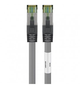 Cablu de corecție goobay  cat 8.1, s/ftp (pimf) (gri, 3 metri)