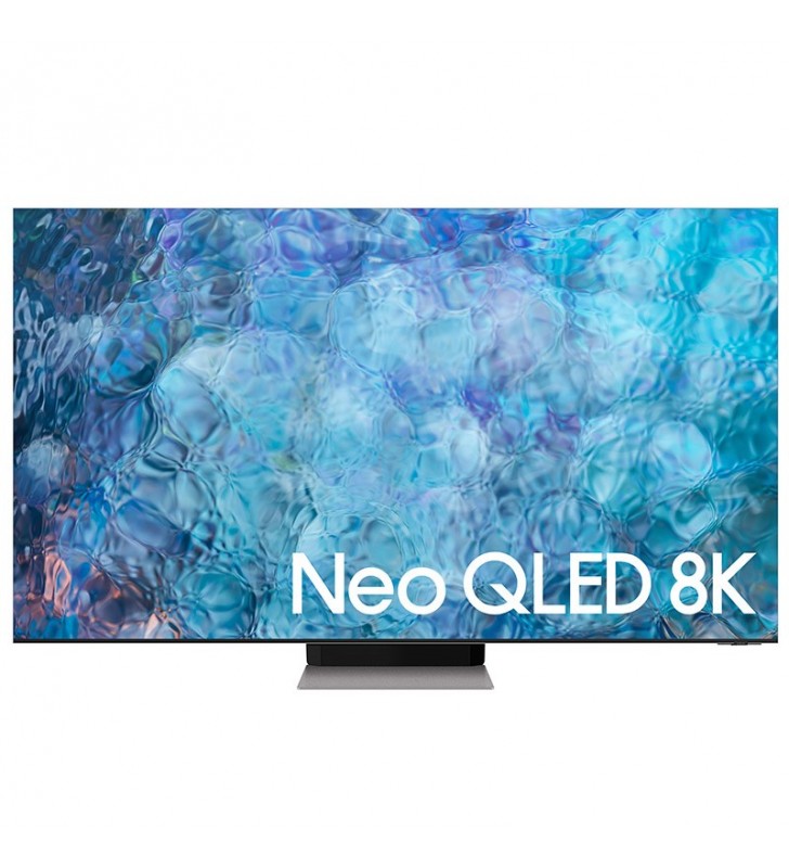 Neo qled samsung qe85qn900a, 214cm, quantum matrix, procesor neo quantum 8k, pvr, hdr 4000, infinity one, ultra slim, silver