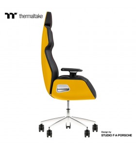 Argent e700 real leather gaming chair (sanga yellow) design by studio f. a. porsche