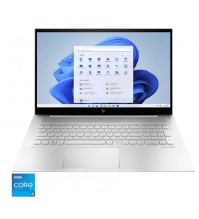 Laptop hp envy 17-ch1009nq cu procesor intel® core™ i5-1155g7, 17.3", full hd, 16gb, 1tb ssd, intel® iris® xᵉ graphics, windows 11 home, silver