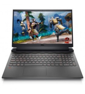 Laptop dell inspiron g15 5520, intel core i7-12700h, 15.6inch, ram 16gb, ssd 512gb, nvidia geforce rtx 3060 6gb, linux, dark shadow grey