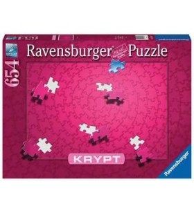 Ravensburger krypt pink puzzle (cu imagine) fierăstrău 654 buc. artistic
