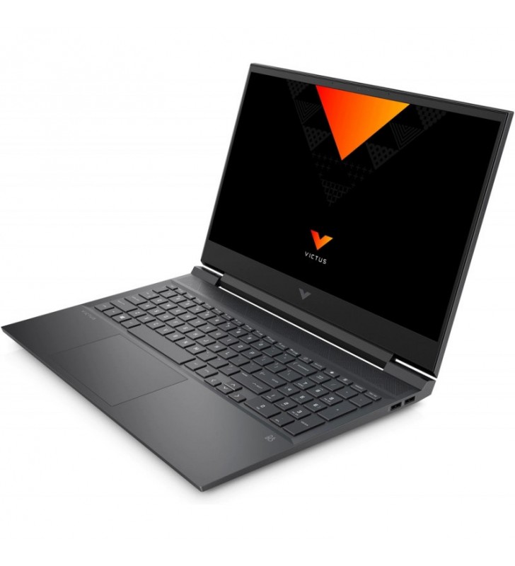 Laptop gaming hp victus 16-d0013nq cu procesor intel core i5-11400, full voltage, 16.1", full hd, 144hz, 16gb, 512gb ssd, nvidia geforce rtx 3060 6gb, free dos, mica silver