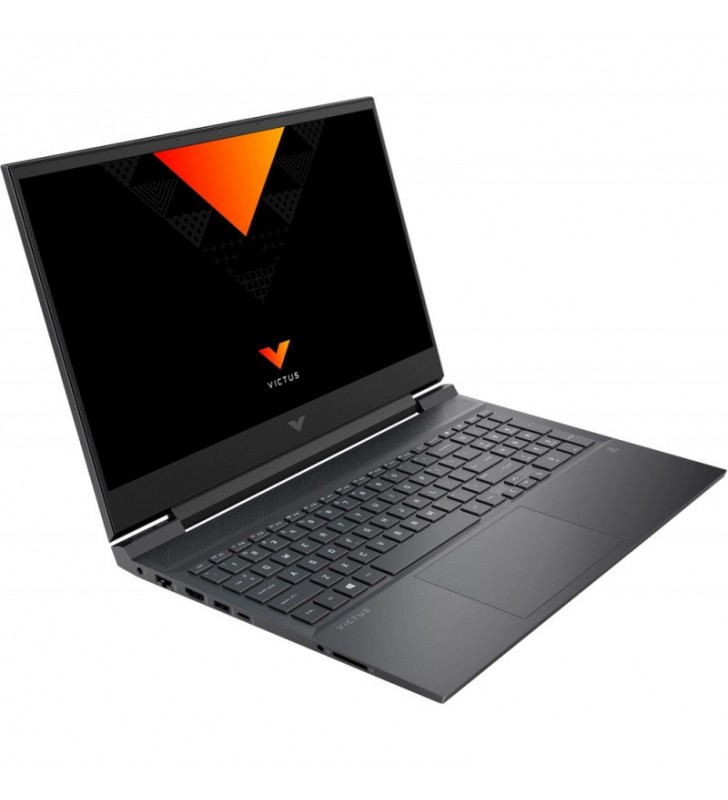 Laptop gaming hp victus 16-d0013nq cu procesor intel core i5-11400, full voltage, 16.1", full hd, 144hz, 16gb, 512gb ssd, nvidia geforce rtx 3060 6gb, free dos, mica silver
