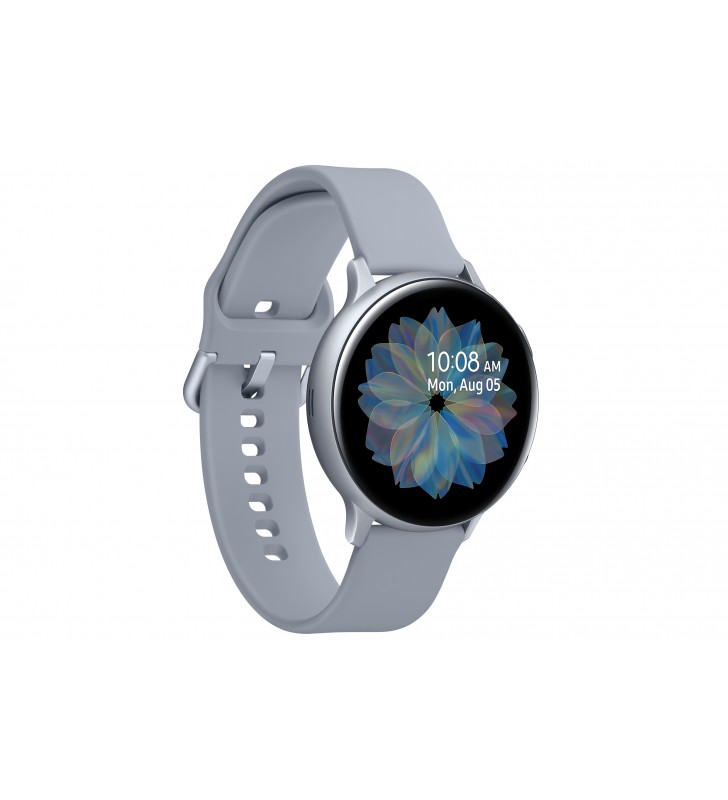 Samsung galaxy watch active2 3,56 cm (1.4") 44 milimetri samoled negru, argint gps