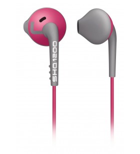 Philips actionfit shq1200pk/28 cască audio & cască cu microfon prin cablu căști în ureche sporturi gri, roz