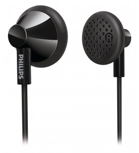 Philips she2100bk/28 cască audio & cască cu microfon prin cablu căști în ureche negru