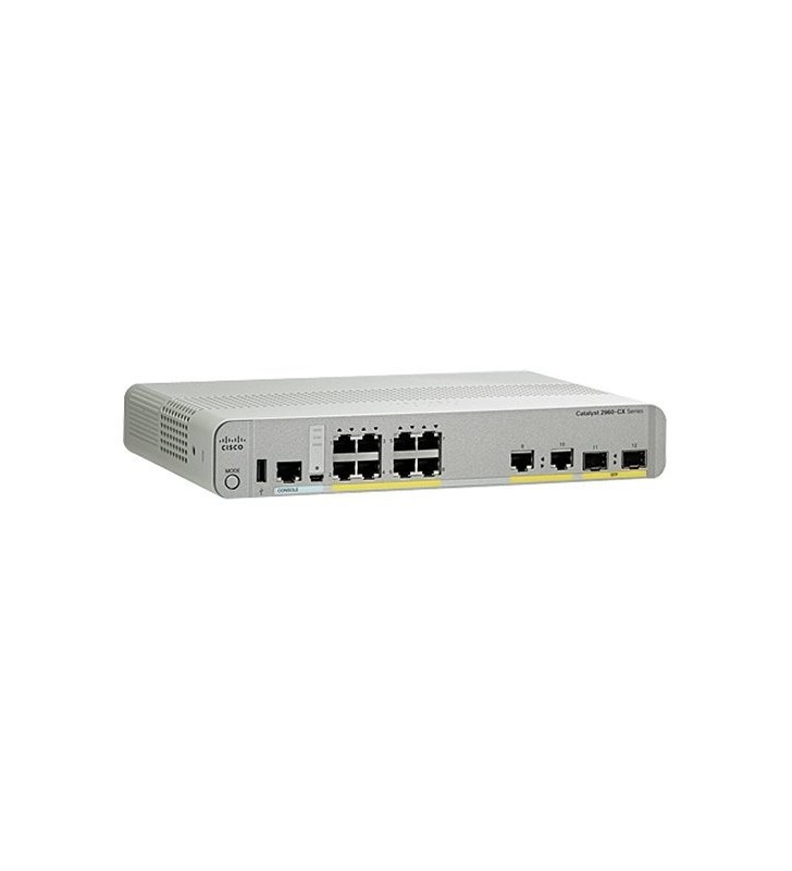 Cisco 2960-cx gestionate l2/l3 gigabit ethernet (10/100/1000) power over ethernet (poe) suport alb
