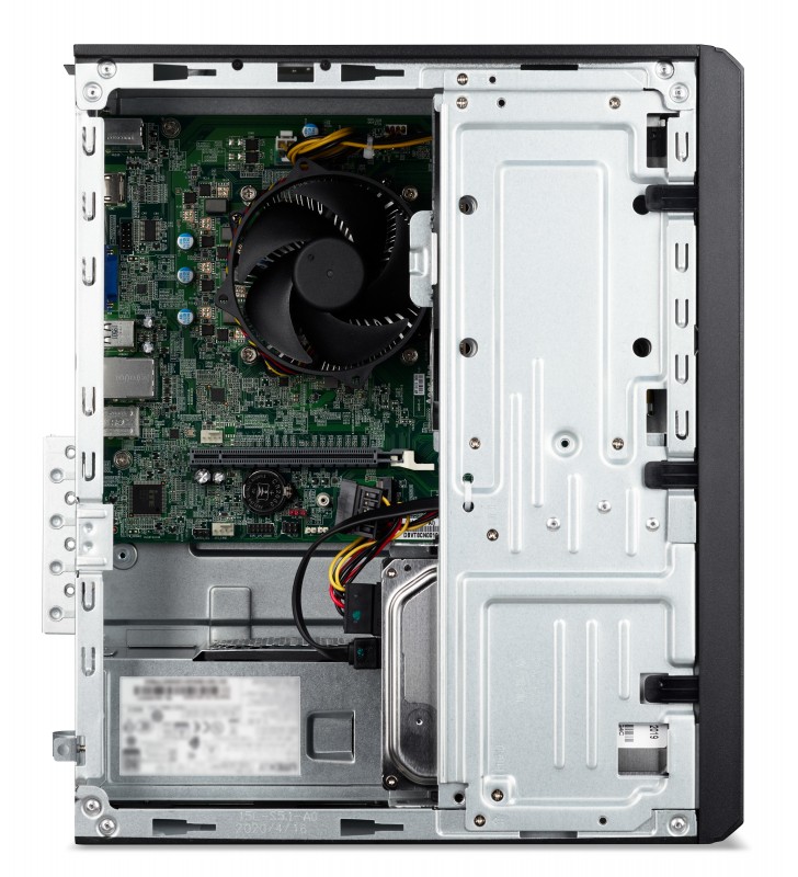 Acer veriton s2740g ddr4-sdram i5-10400 spaţiul de lucru intel® core™ i5 8 giga bites 256 giga bites ssd pc-ul negru