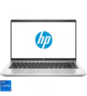 Laptop hp 14'' probook 440 g8, fhd, procesor intel® core™ i7-1165g7 (12m cache, up to 4.70 ghz, with ipu), 8gb ddr4, 256gb ssd, intel iris xe, free dos, silver