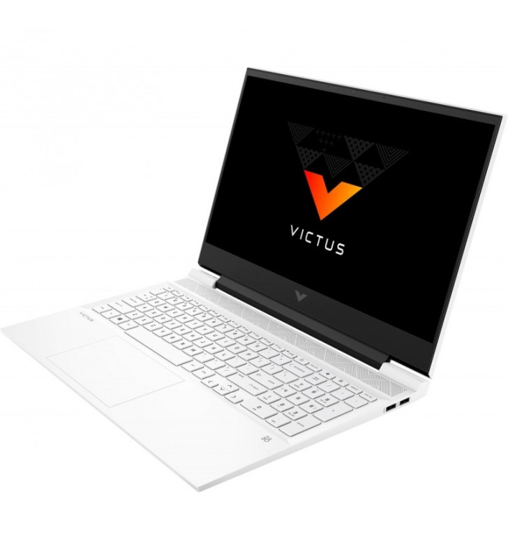 Laptop gaming hp victus 16-d0038nq cu procesor intel core i5-11400, full voltage, 16.1", full hd, 144hz, 16gb, 512gb ssd, nvidia geforce rtx 3050 4gb, free dos, ceramic white