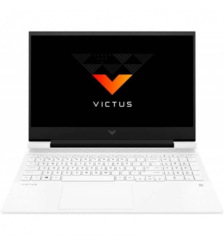 Laptop gaming hp victus 16-d0038nq cu procesor intel core i5-11400, full voltage, 16.1", full hd, 144hz, 16gb, 512gb ssd, nvidia geforce rtx 3050 4gb, free dos, ceramic white