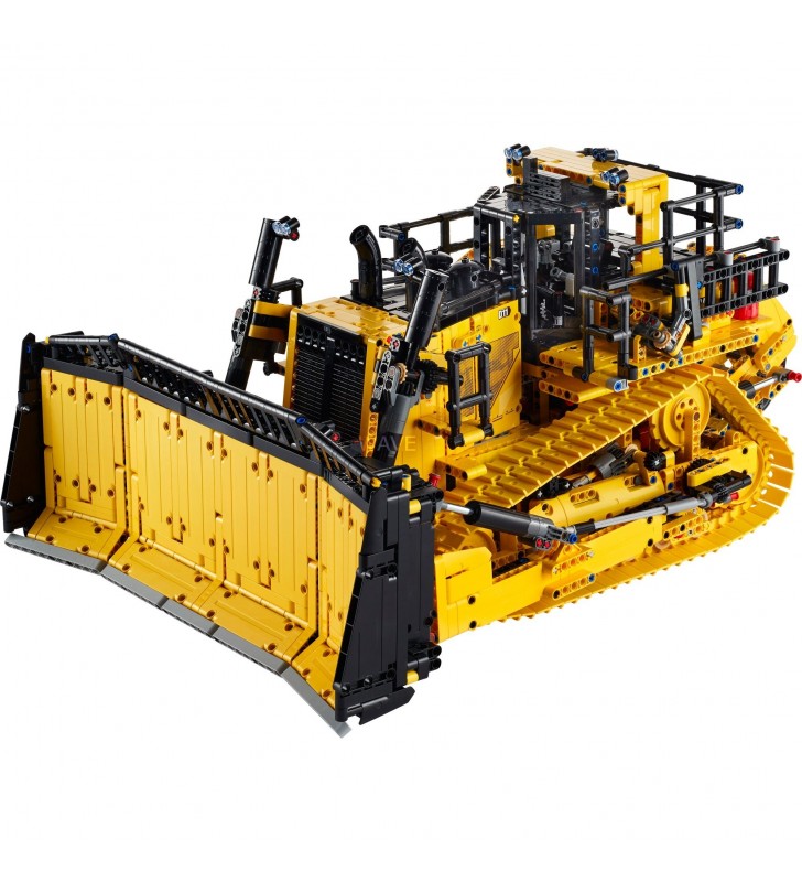 Lego  42131 jucărie de construcție buldozer cat d11t controlată de aplicația technic (set pentru adulți, vehicul de construcție cu telecomandă, idee de cadou de crăciun sau ziua de naștere)