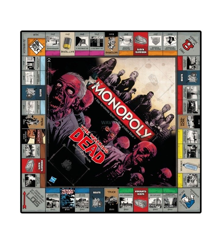 Winning moves  monopoly jocul de masă the walking dead