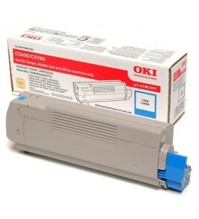 Oki toner cartridge cyan 2k/f / c5600/c5700 serie