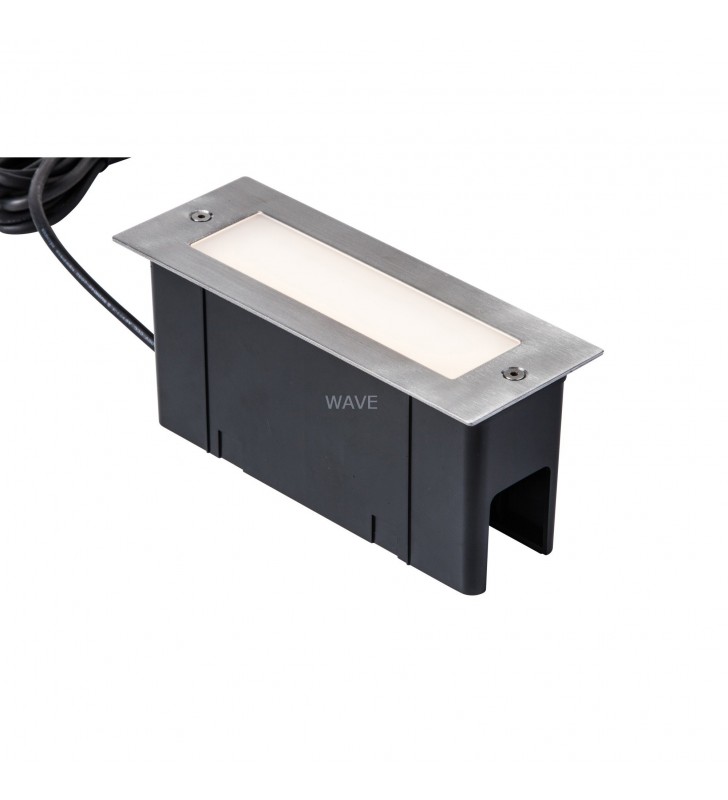 Aplic heissner  smart lights încastrat de perete 215 mm, lumină led (argintiu, alb cald)