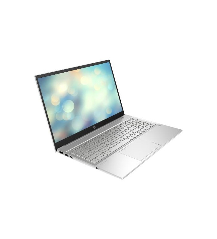 Laptop hp pavilion 15-eg1007nq, intel core i7-1195g7, 15.6inch, ram 16gb, ssd 512gb, intel iris xe graphics, windows 11, natural silver
