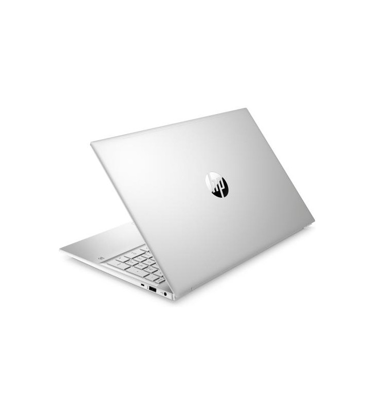 Laptop hp pavilion 15-eg1007nq, intel core i7-1195g7, 15.6inch, ram 16gb, ssd 512gb, intel iris xe graphics, windows 11, natural silver