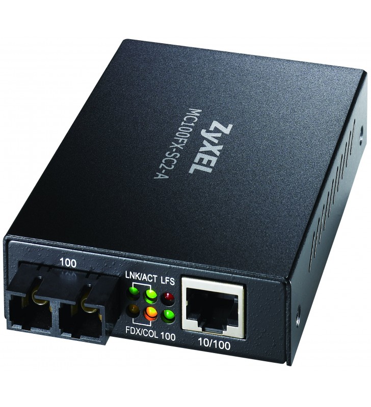 Zyxel mc100fx-sc2-a convertoare media pentru rețea 1310 nm