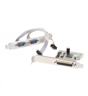 I-tec pcie card 2x serial/type db9 + 1x parallel db25 in