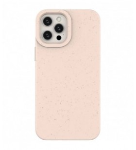 Husa capac spate eco roz apple iphone 12 pro